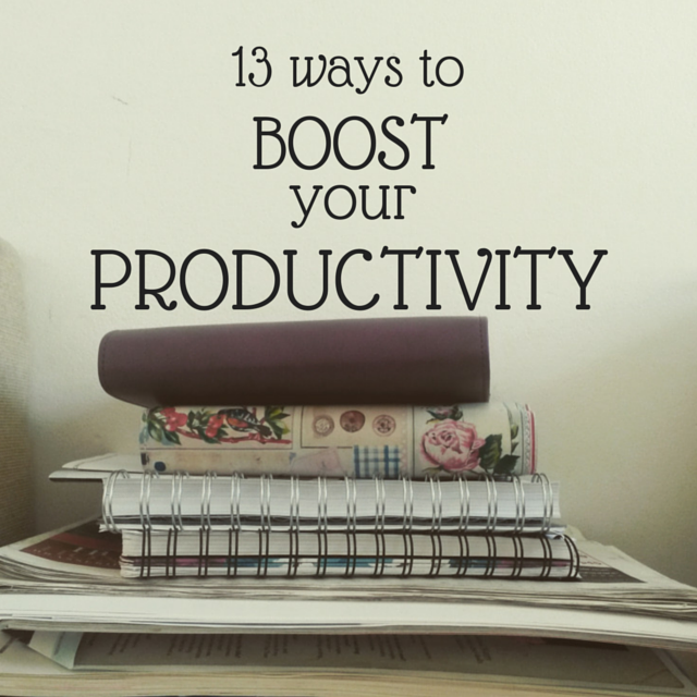 Boost Productivity