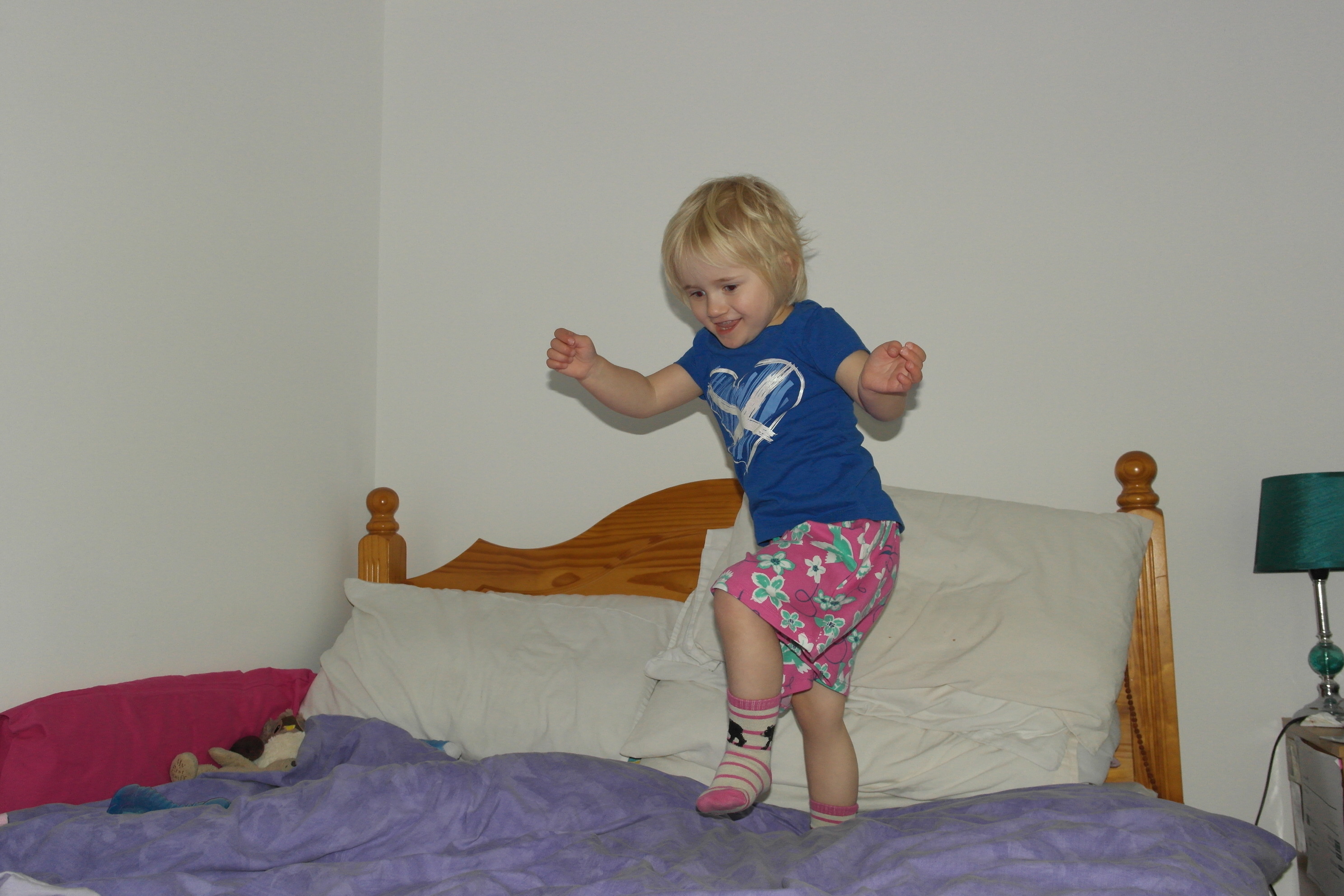 dancing toddler