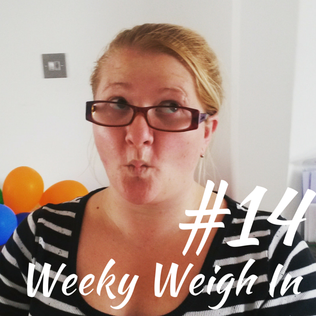 weekly weigh in 14