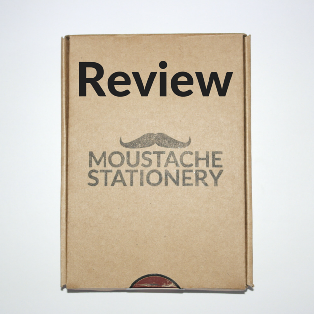 Moustache Stationery Review