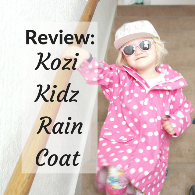 Kozi Kidz rain coat review