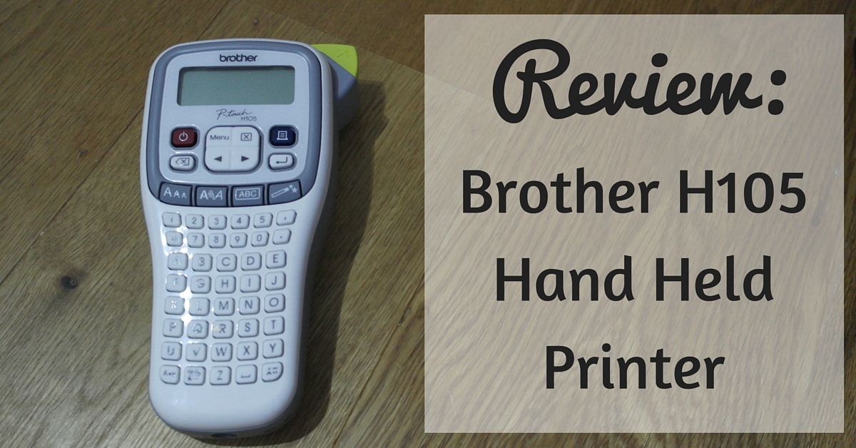 Brother hand held printer review