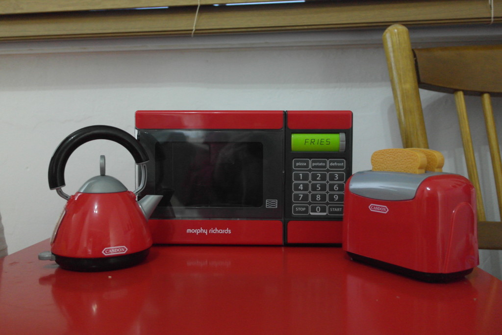 morphy richards kettle toaster and microwave set