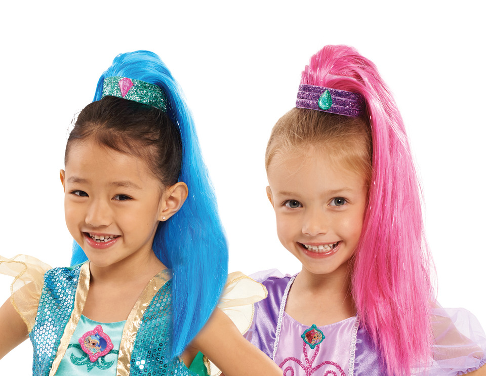 shimmer and shine ponytail