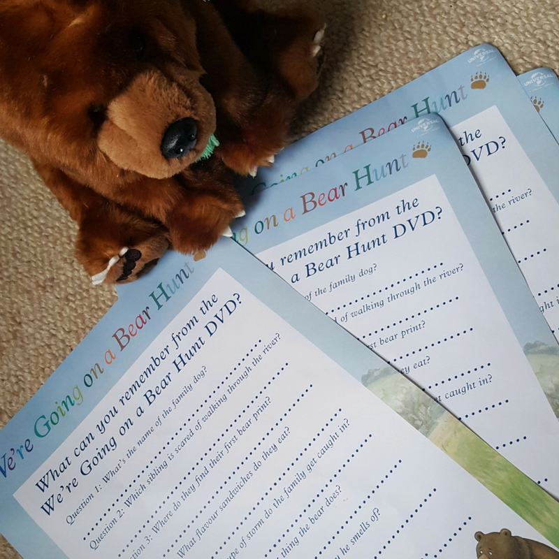 bear hunt party quiz